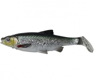 LB Roach Paddle Tail 12.5 cm - green silver