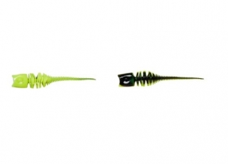 Gumová nástraha Ron Thompson rainbow trout 10 ks - uv yellow / black