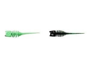Gumová nástraha Ron Thompson rainbow trout 10 ks - green / black