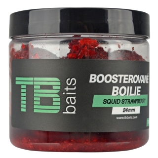 TB Baits Boosterované Boilie Strawberry 120 g 20-24 mm