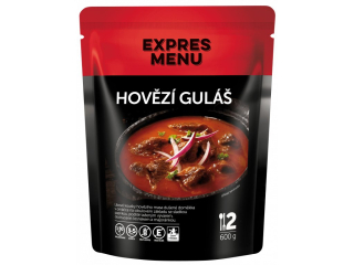 Hovězí guláš 600g - 2 porce