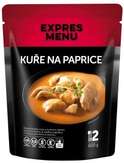 Kuře na paprice 600g - 2 porce