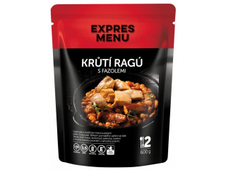 Krůtí ragú s fazolemi 600g - 2 porce