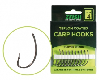 Háčky Zfish Curved shank s očkem