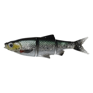 LB Roach Swim&Jerk Bulk 12.5 cm - Green Silver 