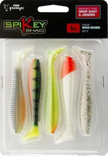 Fox Rage spikey shad mixed pack 12 cm - 5 ks 